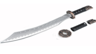 Curved Sword I w coated blade
