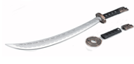 Curved Sword II w coated blade