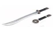 Curved Sword III w coated blade