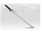 Samurai Katana w- silver coating blade