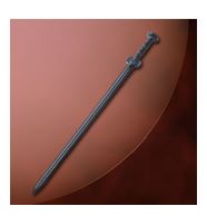 Chin sword Black