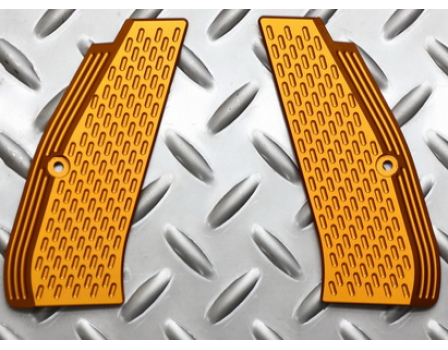 Aluminum Grip , Orange (KJ LOGO)